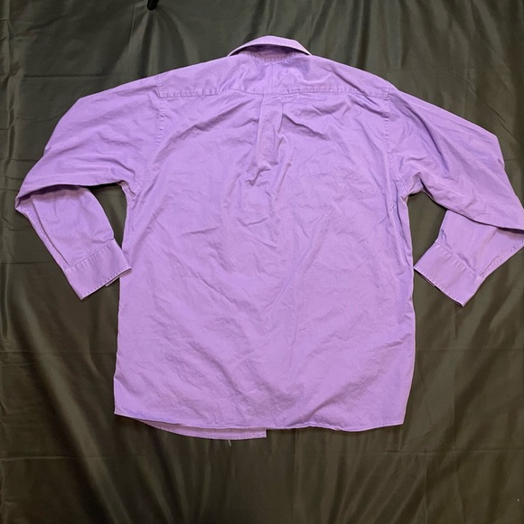 *SALE* Michael Kors Mens 16 1/2, 32/33 Purple Long Sleeve Button Classic Fit - Picture 8 of 8